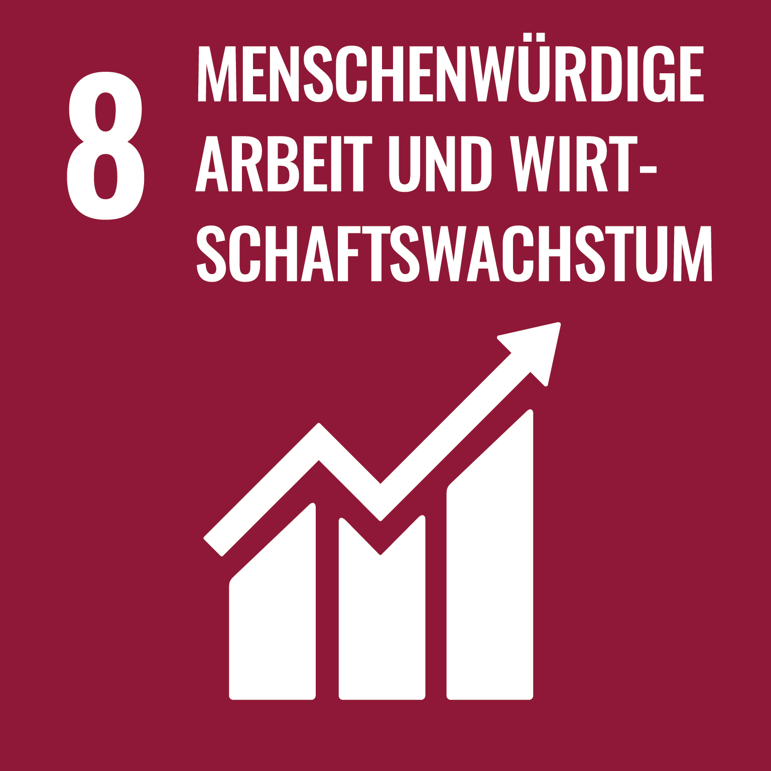 SDG_icons_DE-08_Menschenwürdige Arbeit und Wirtschaftswachstum